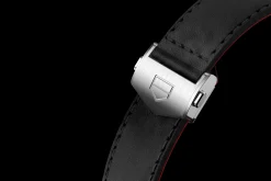 TAG Heuer Black Leather Strap Calibre E4 42 Mm> Accesorios