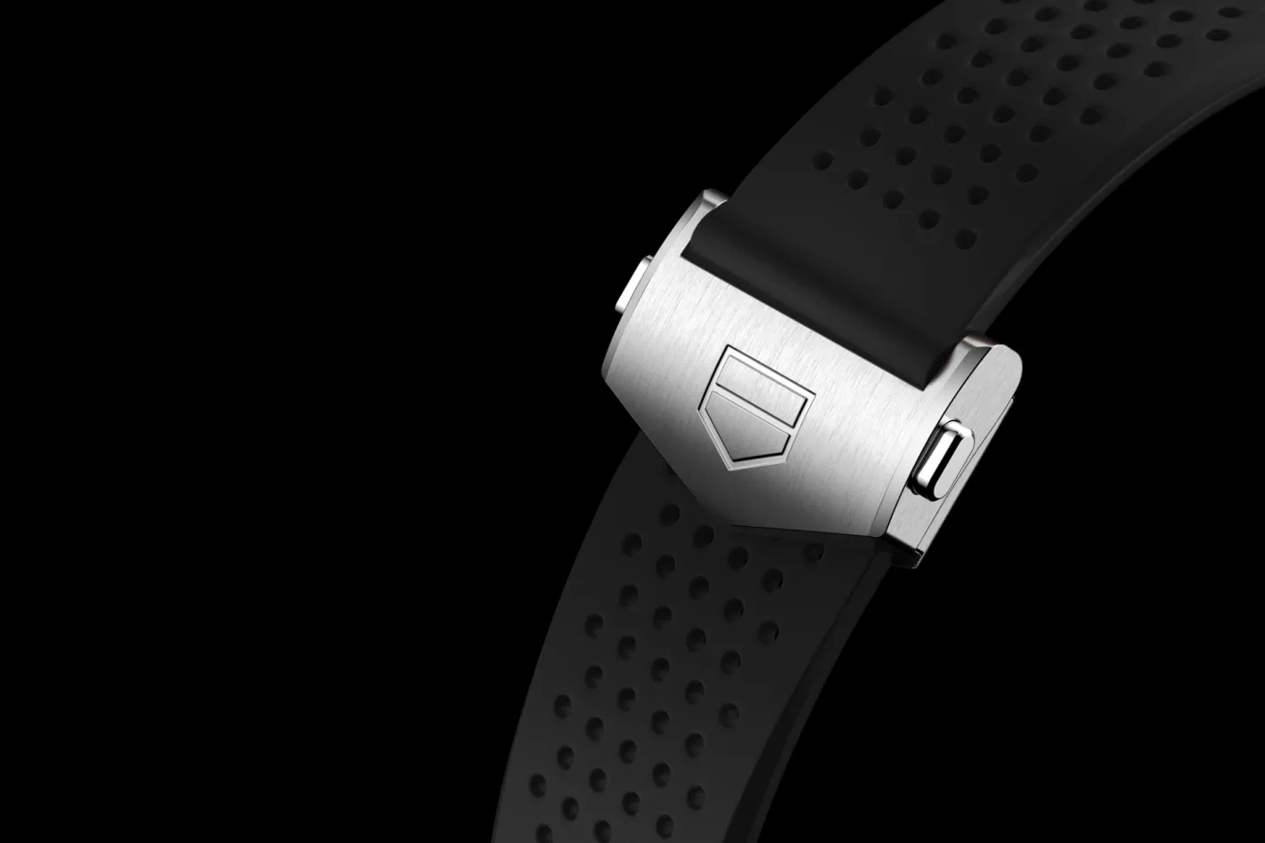 TAG Heuer Black Rubber Strap Calibre E4 45 Mm> Accesorios