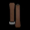 TAG Heuer Brown Bi-Material Leather Strap Calibre E4 45 Mm> Accesorios