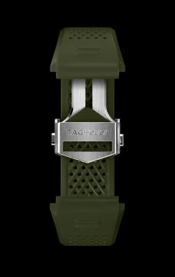 TAG Heuer Khaki Rubber Strap Calibre E4 45 Mm> Accesorios
