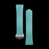 TAG Heuer Light Blue Rubber Strap Calibre E4 42 Mm> Accesorios