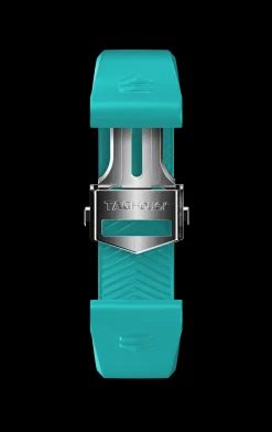 TAG Heuer Light Blue Rubber Strap Calibre E4 42 Mm> Accesorios