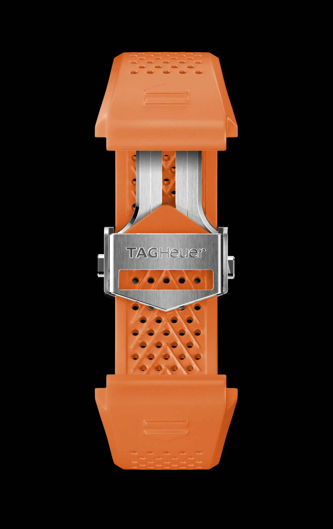 TAG Heuer Orange Rubber Strap Calibre E4 45 Mm> Accesorios