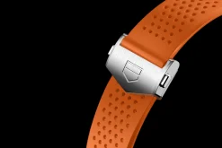 TAG Heuer Orange Rubber Strap Calibre E4 45 Mm><noscript><img width=