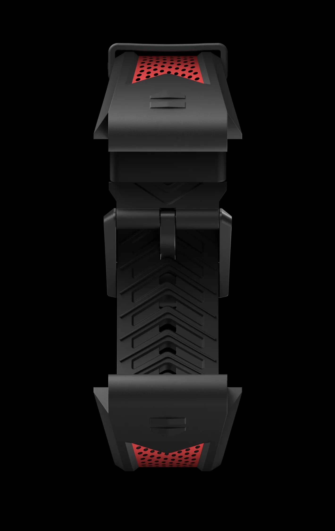 TAG Heuer Red And Black Sport Strap Calibre E4 45 Mm> Accesorios