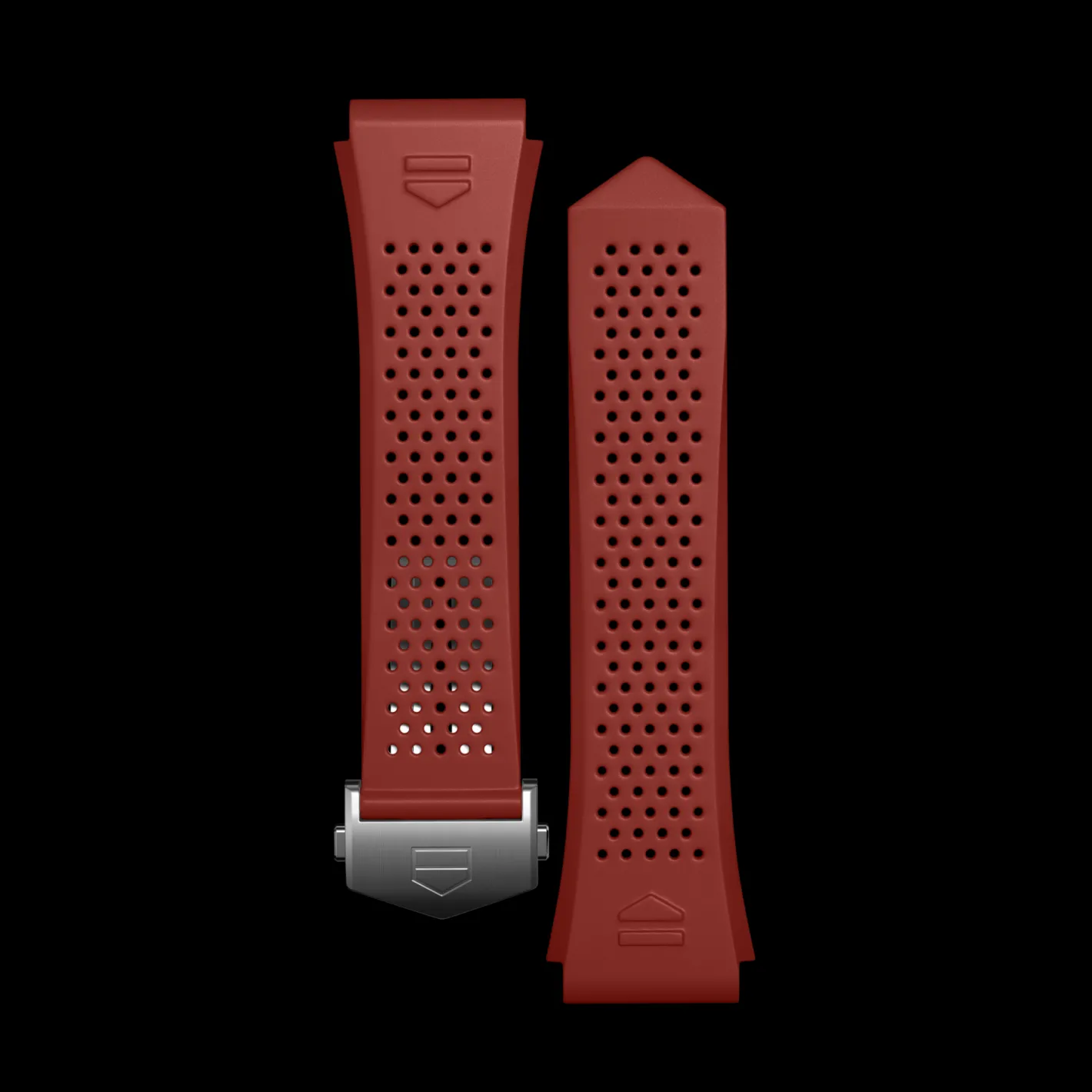 TAG Heuer Red Rubber Strap Calibre E4 45 Mm> Accesorios
