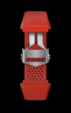 TAG Heuer Red Rubber Strap Calibre E4 45 Mm> Accesorios