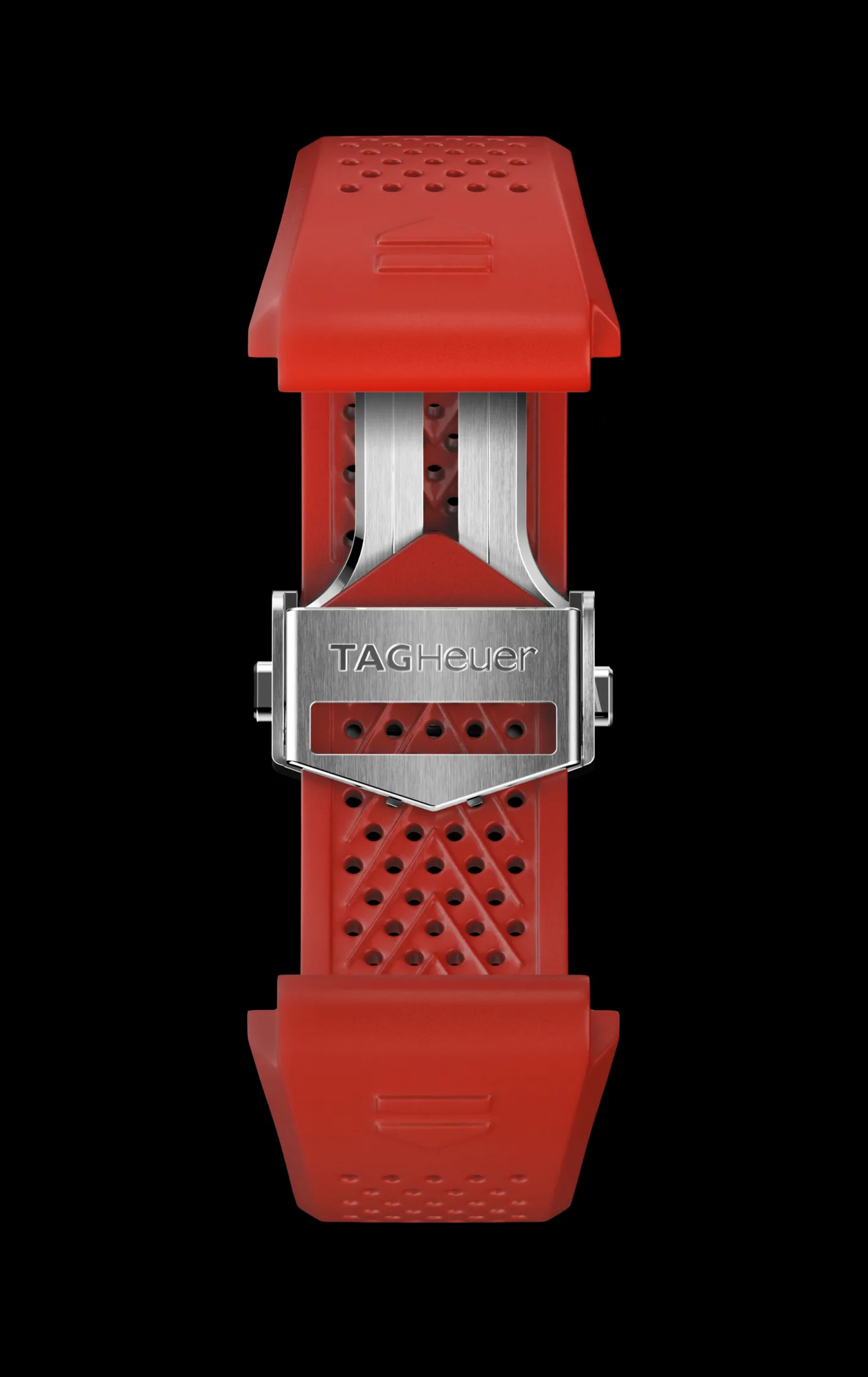 TAG Heuer Red Rubber Strap Calibre E4 45 Mm> Accesorios