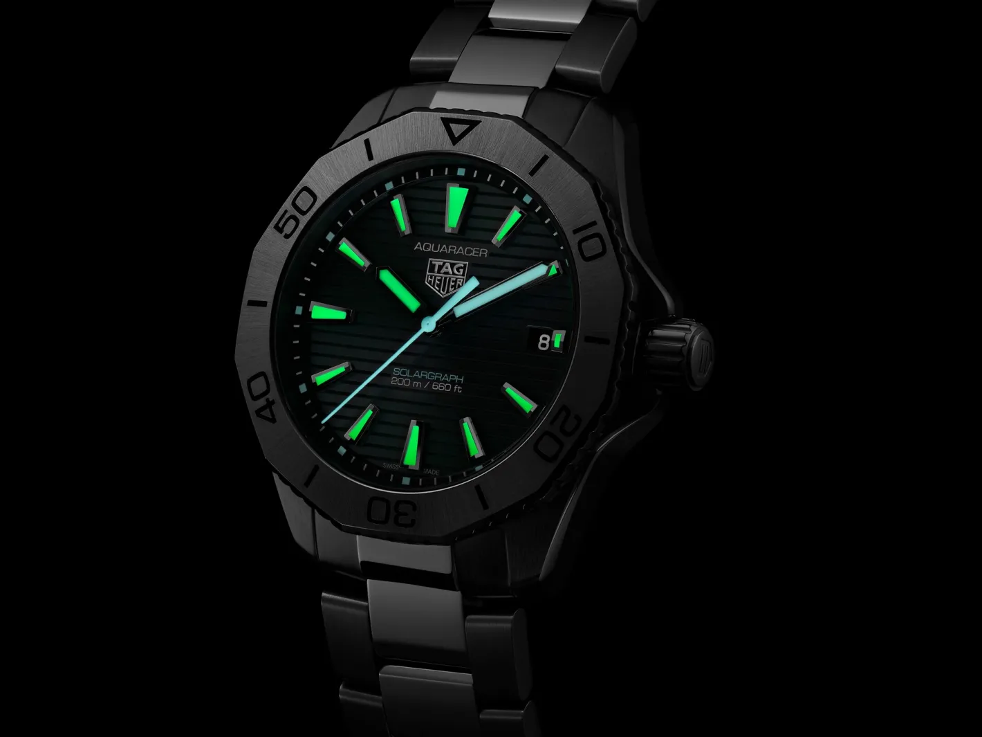 TAG Heuer Aquaracer Professional 200 Solargraph> Relojes Para Hombre