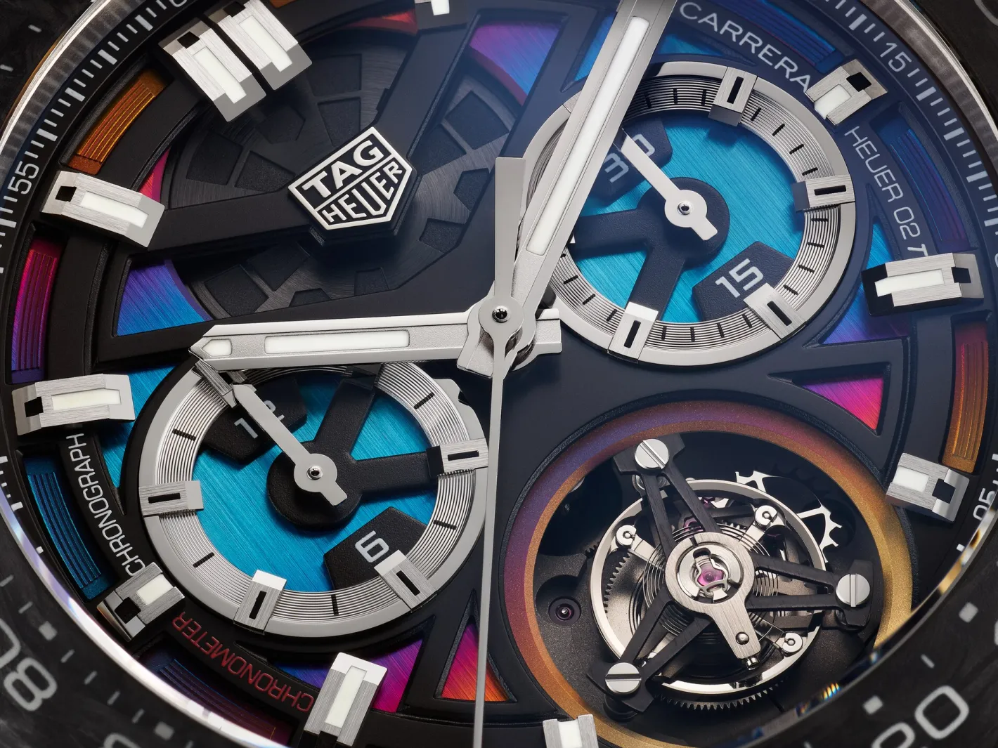 TAG Heuer Carrera Polychrome> Relojes Para Hombre