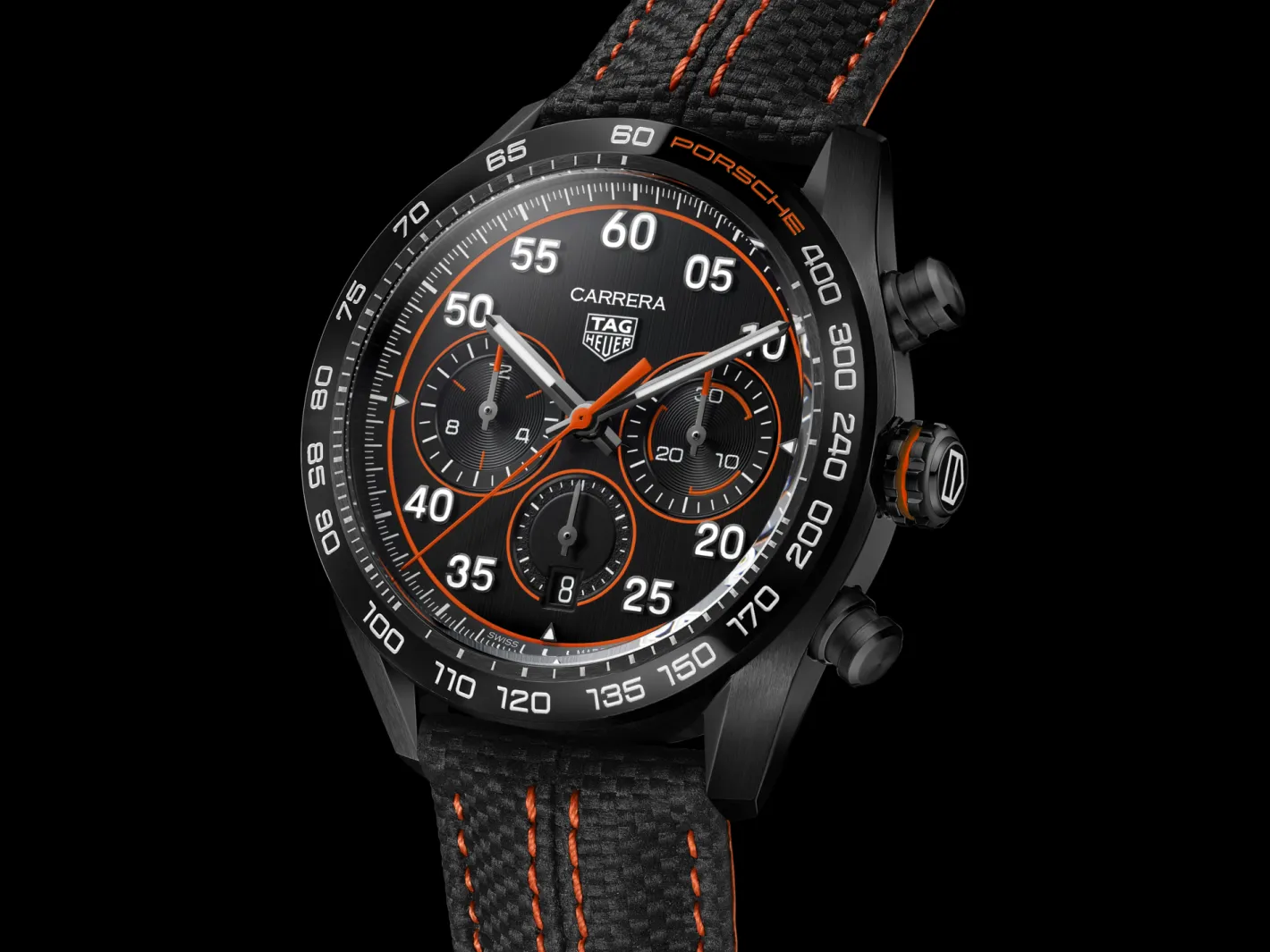 TAG Heuer Carrera Porsche Orange Racing> Relojes Para Hombre