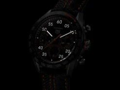 TAG Heuer Carrera Porsche Orange Racing><noscript><img width=