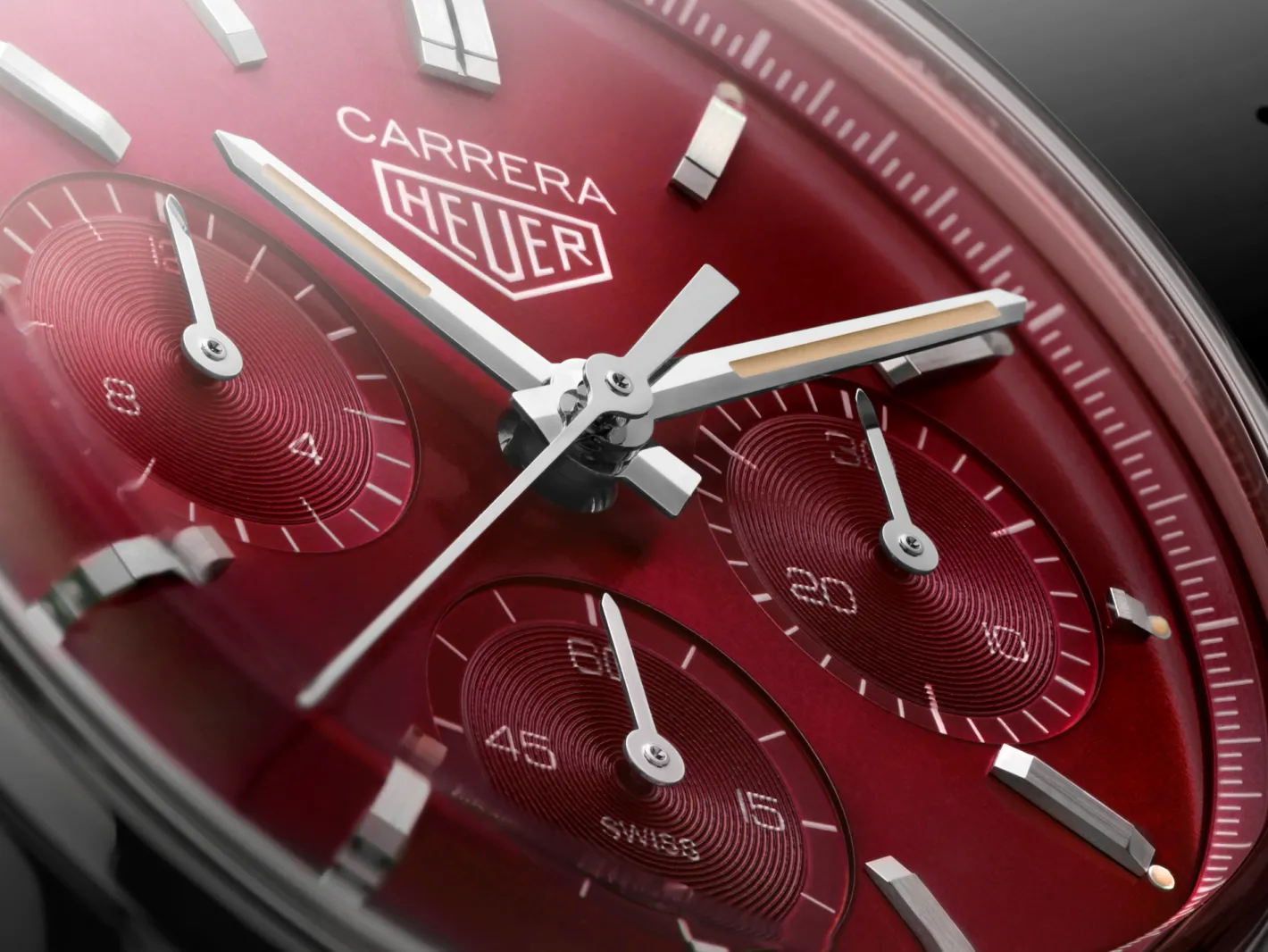 TAG Heuer Carrera Red Dial> Relojes Para Hombre