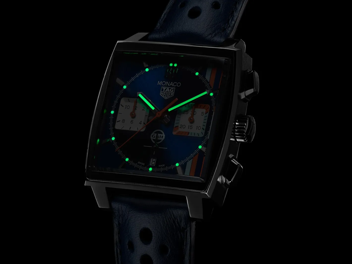 TAG Heuer Monaco Gulf> Relojes Para Hombre